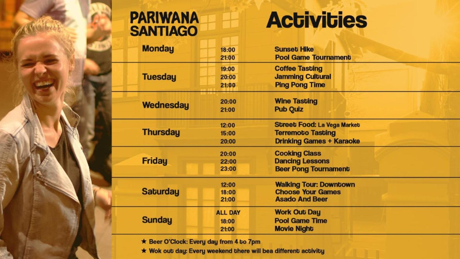 Pariwana Hostel Santiago (Adults Only) Exterior photo
